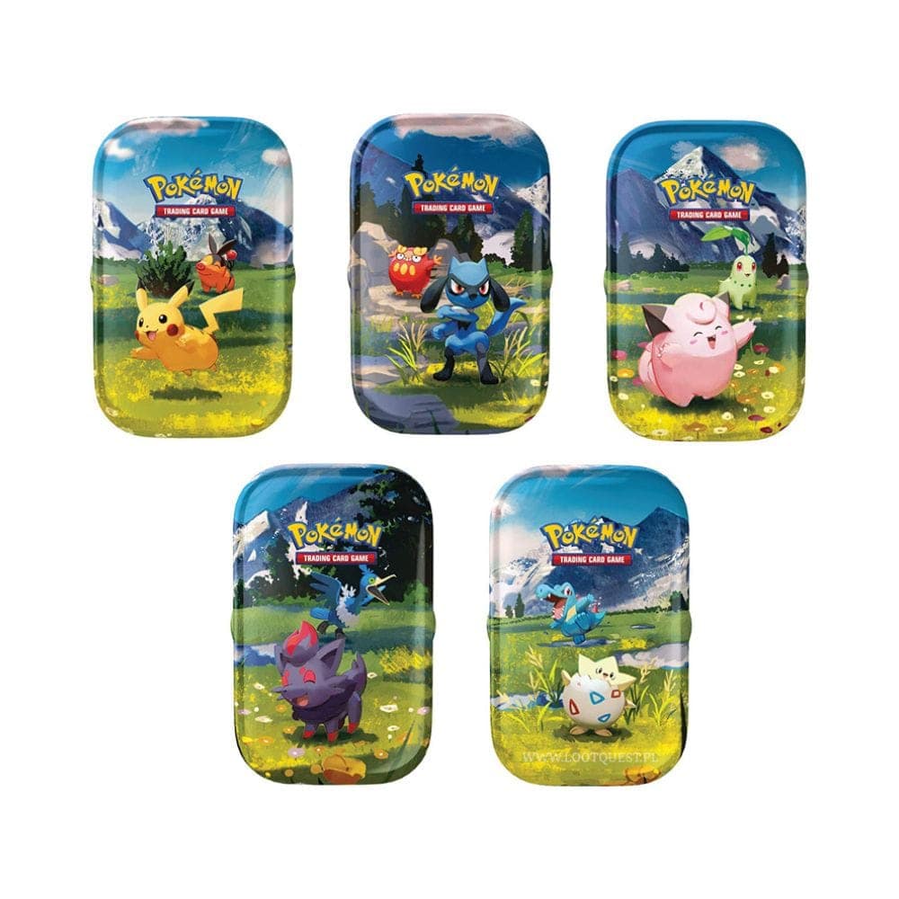Pokémon TCG Ascended Heroes – Mini Tin – Zestaw 5 wzorów