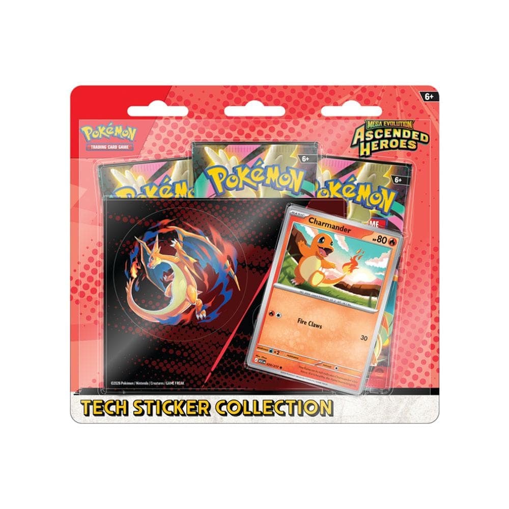 Pokémon TCG Ascended Heroes – Tech Sticker Collection – Charmander