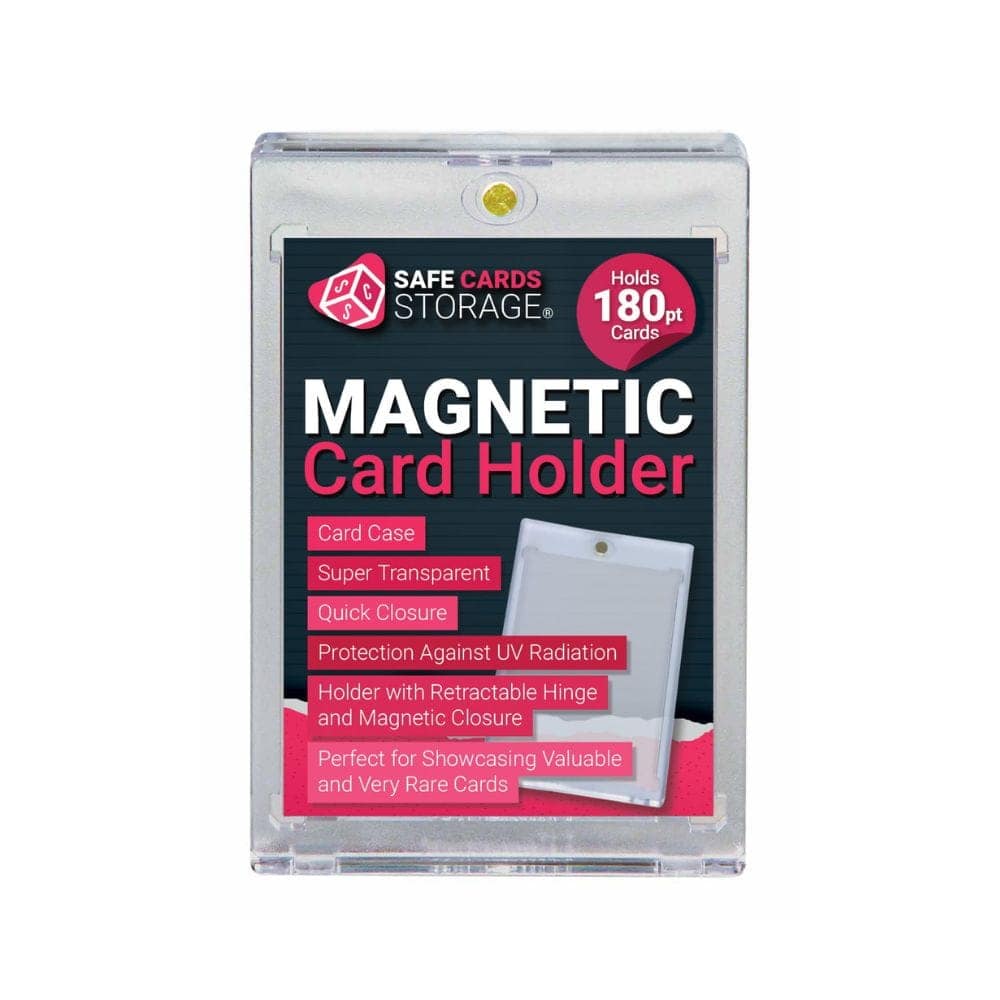 Magnetic Card Holder 180pt Safe Cards Storage