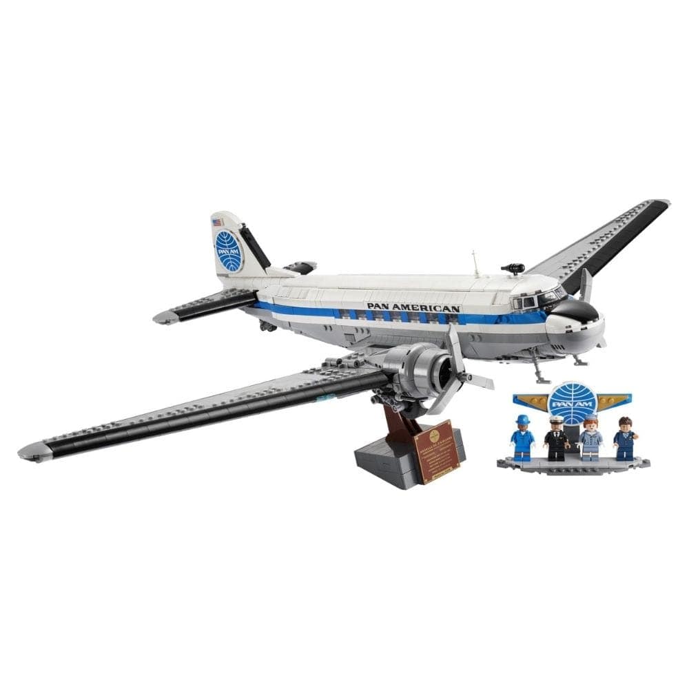 LEGO Icons 11378 Samolot pasażerski Douglas DC-3 PAN AM - obrazek 2