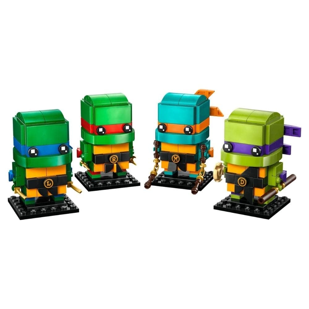 LEGO BrickHeadz 40878 Figurki Wojowniczych żółwi ninja - obrazek 2