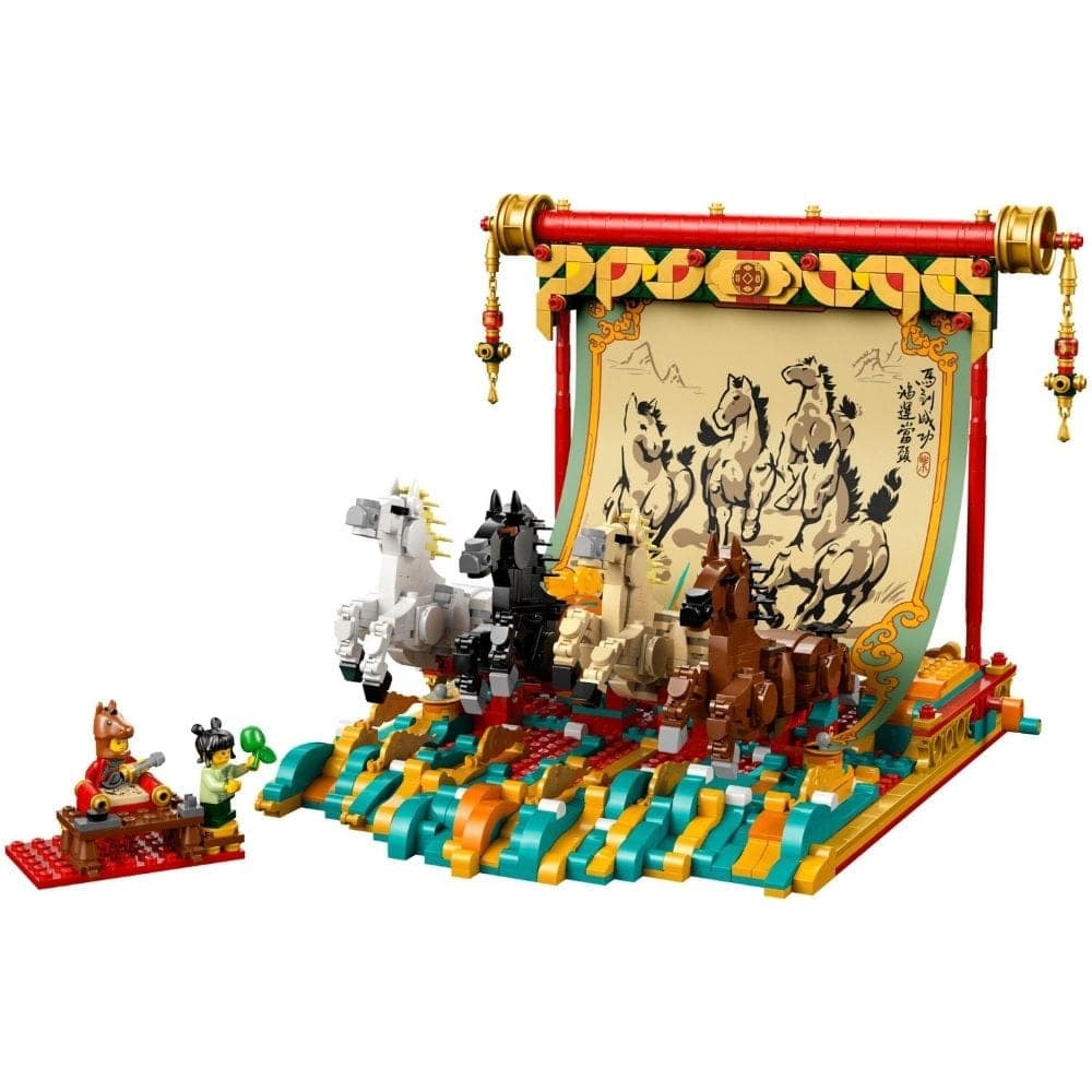 LEGO 80119 Obraz z galopującymi końmi - obrazek 2
