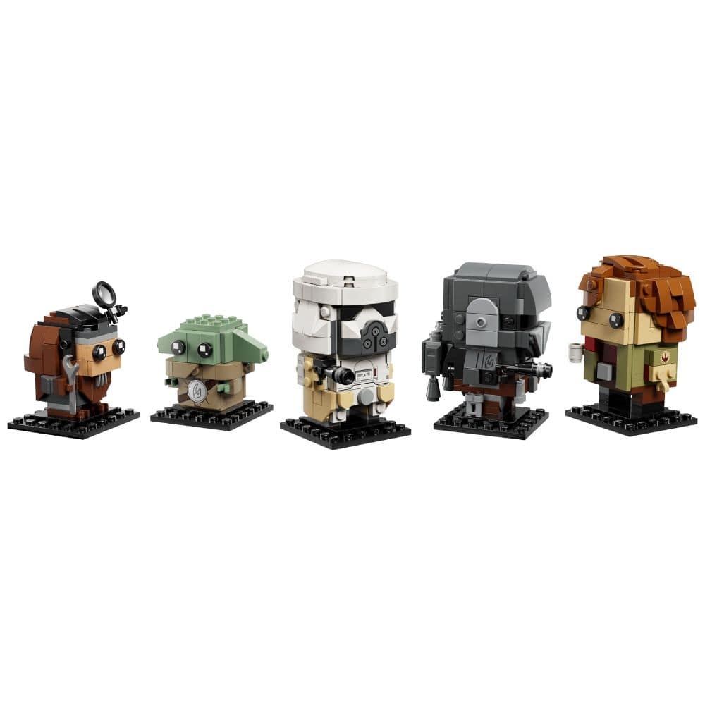 LEGO BrickHeadz 40856 The Mandalorian and Grogu: Sojusznicy i złoczyńcy - obrazek 2