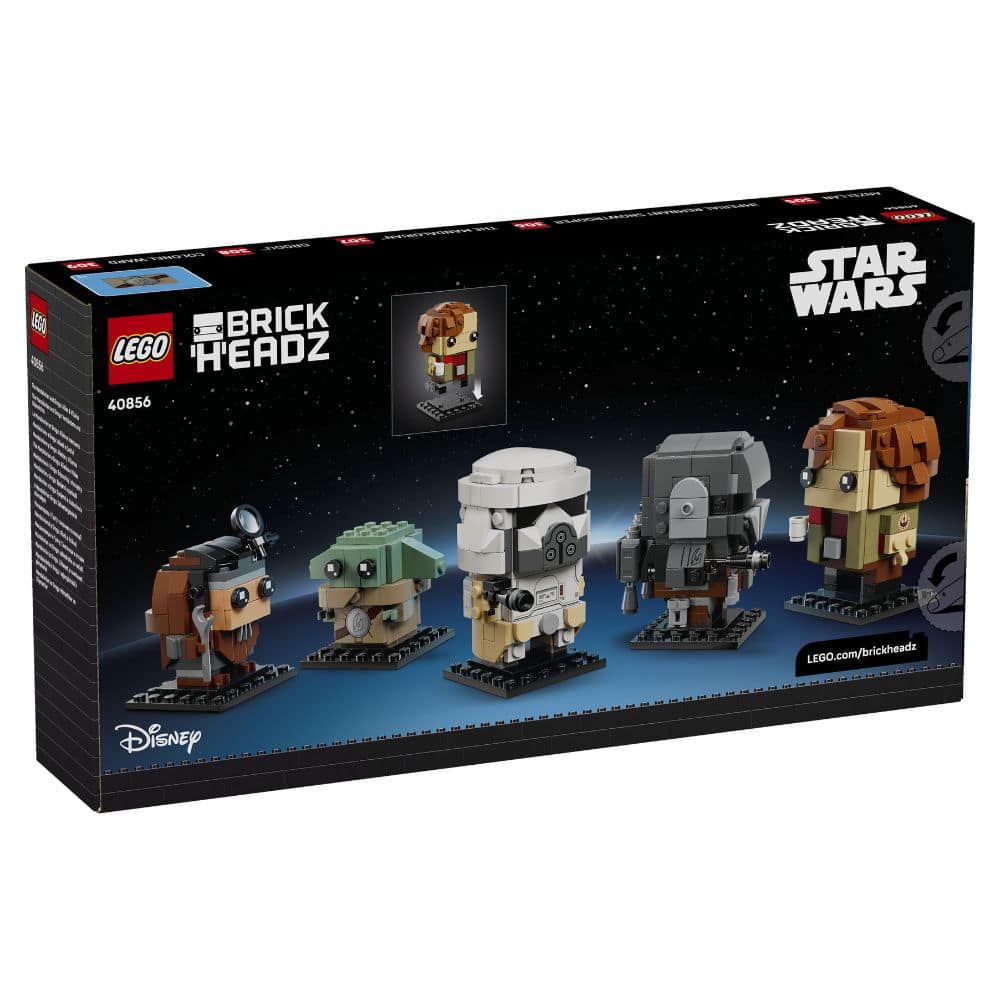 LEGO BrickHeadz 40856 The Mandalorian and Grogu: Sojusznicy i złoczyńcy - obrazek 3