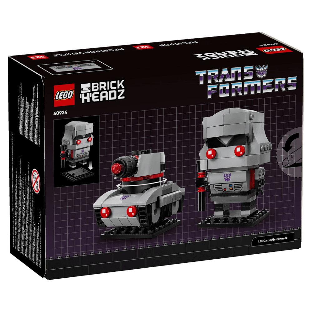 LEGO BrickHeadz 40924 Megatron jako robot i pojazd - obrazek 3