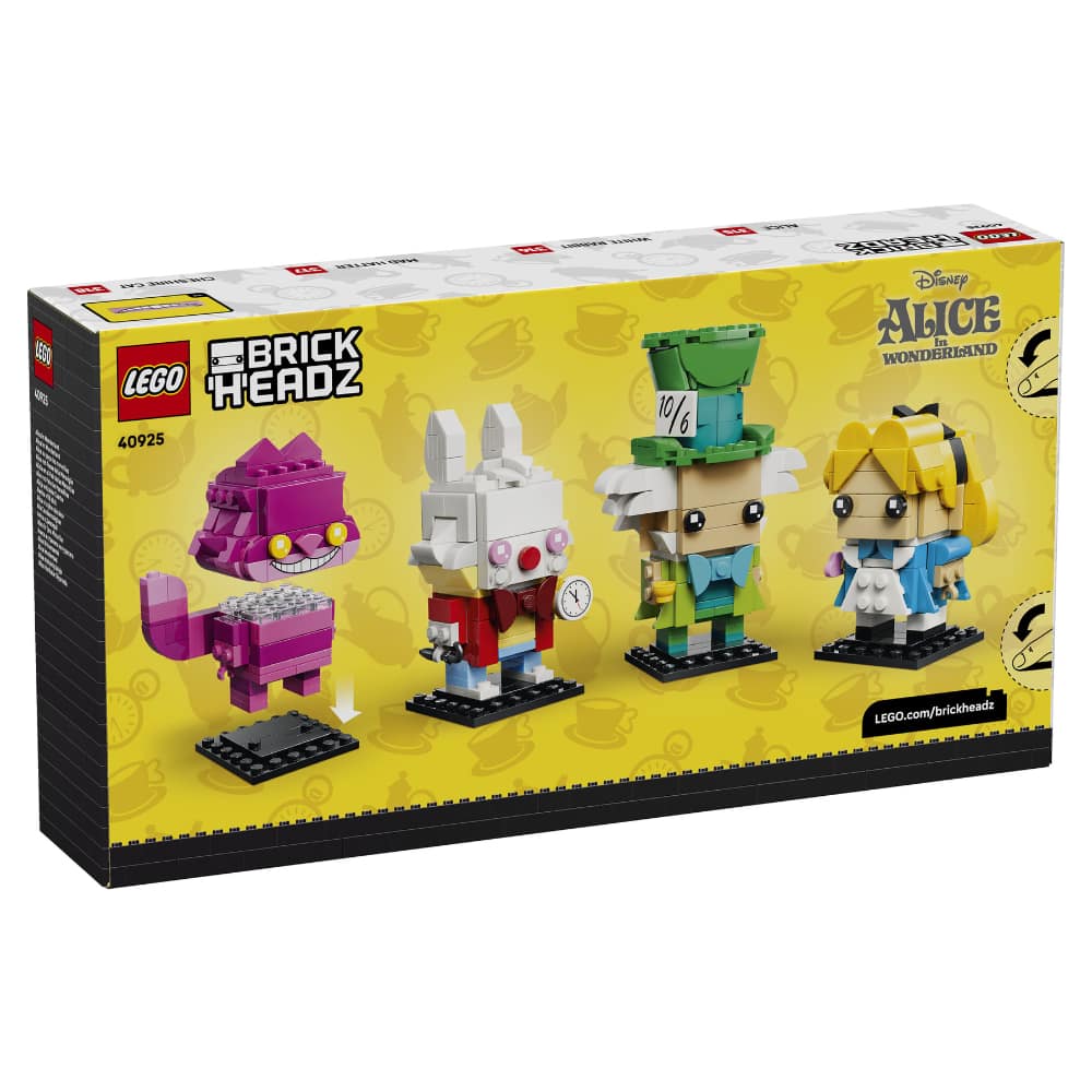 LEGO BrickHeadz 40925 Alicja w Krainie Czarów - obrazek 3