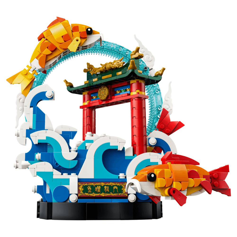 LEGO Ideas 80120 Karp przeskakujący przez Smoczą Bramę - obrazek 2
