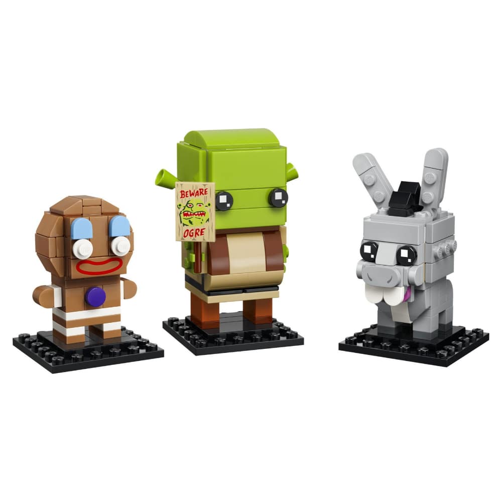 LEGO BrickHeadz 40923 Figurki Shreka, Osła i Ciastka - obrazek 2