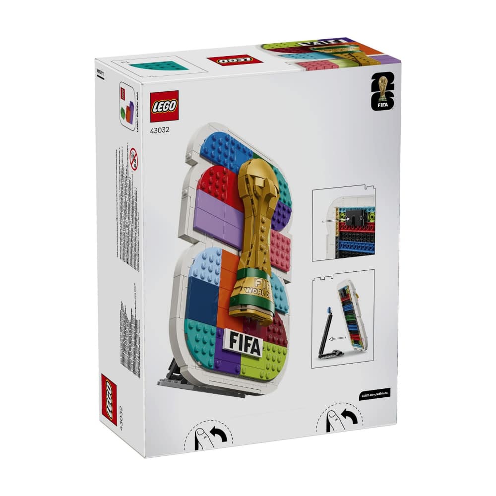LEGO Editions Football 43032 Oficjalne logo FIFA World Cup 2026 - obrazek 3
