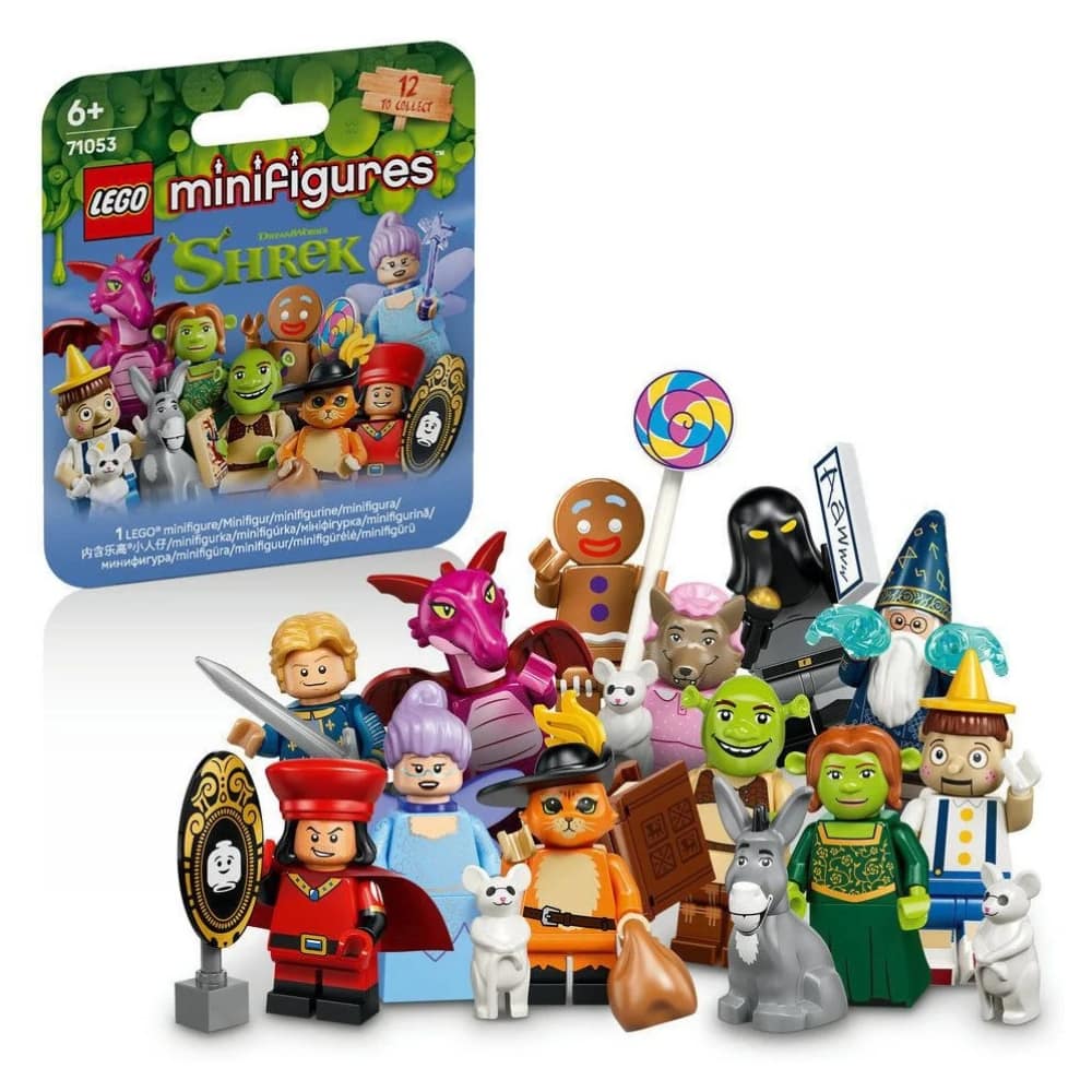 LEGO Minifigures 71053 Shrek Cała Seria Komplet