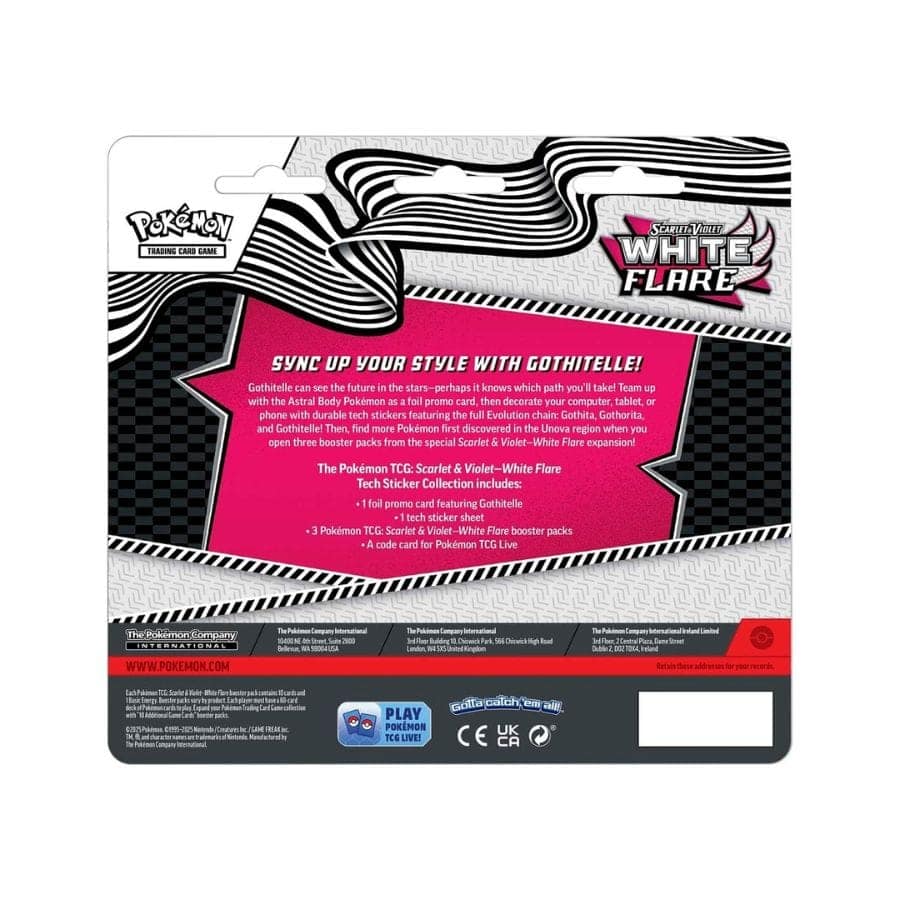 Pokémon TCG Black Bolt & White Flare Tech Sticker - Gothitelle