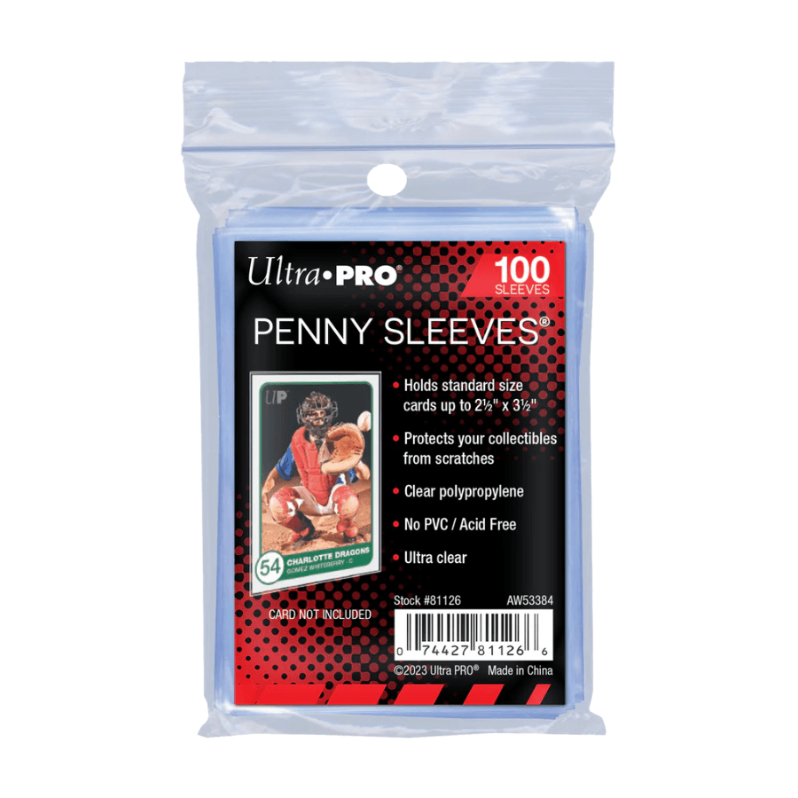 Soft Trading Card Penny Sleeves 2.5" x 3.5" 100 szt.
